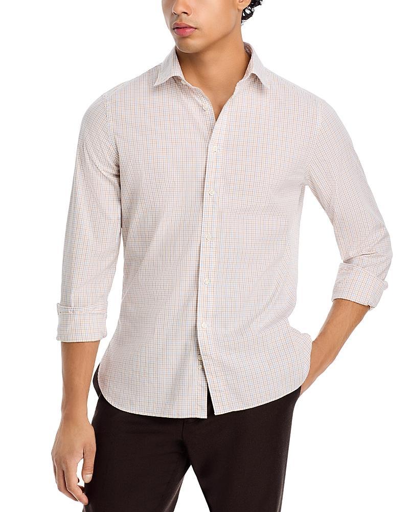 The Mens Store at Bloomingdales Cotton Stretch Slim Fit Button Down Shirt - Exclusive Product Image