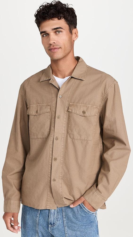 Alex Mill Field Pocket Shirt In Crosshatch Cotton | Shopbop Product Image