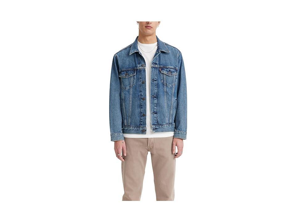 Levis Mens Relaxed-Fit Trucker Jacket Product Image