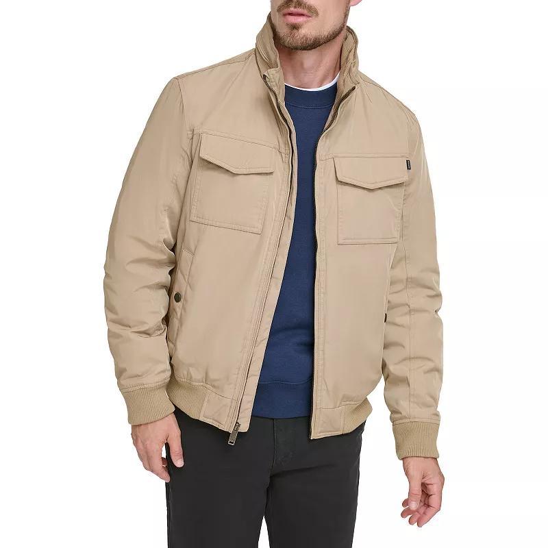 Mens Dockers 2-Pocket Bomber Jacket Blue Product Image