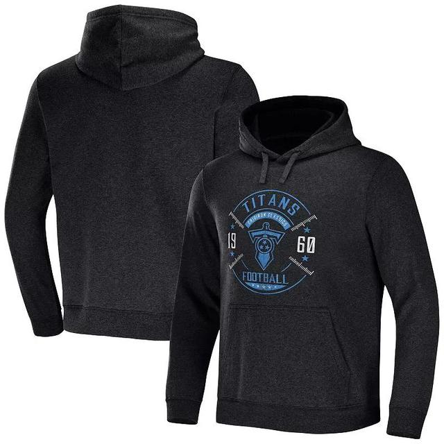 Mens NFL x Darius Rucker Collection by Fanatics Heather Charcoal Tennessee Titans Radar Pullover Hoodie Product Image