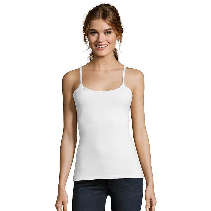 Womens Hanes Stretch Cotton Camisole Product Image