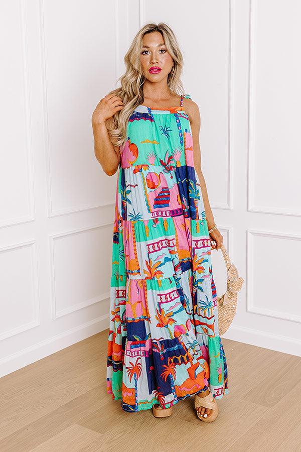 Paradise Found Maxi Dress Product Image