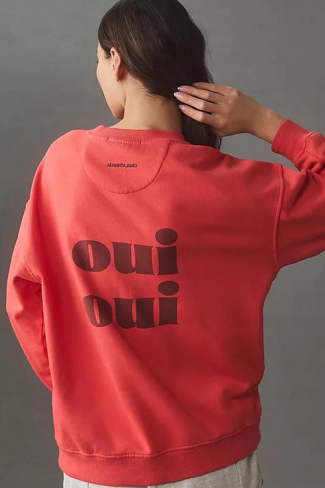 Araminta James Oui Crew Pullover Product Image