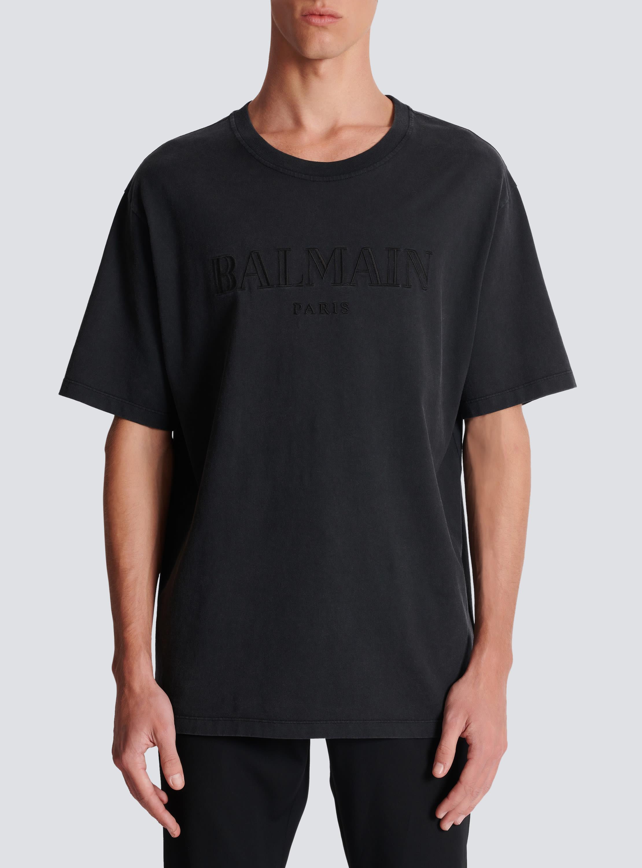 Vintage Balmain embroidered T-shirt Product Image