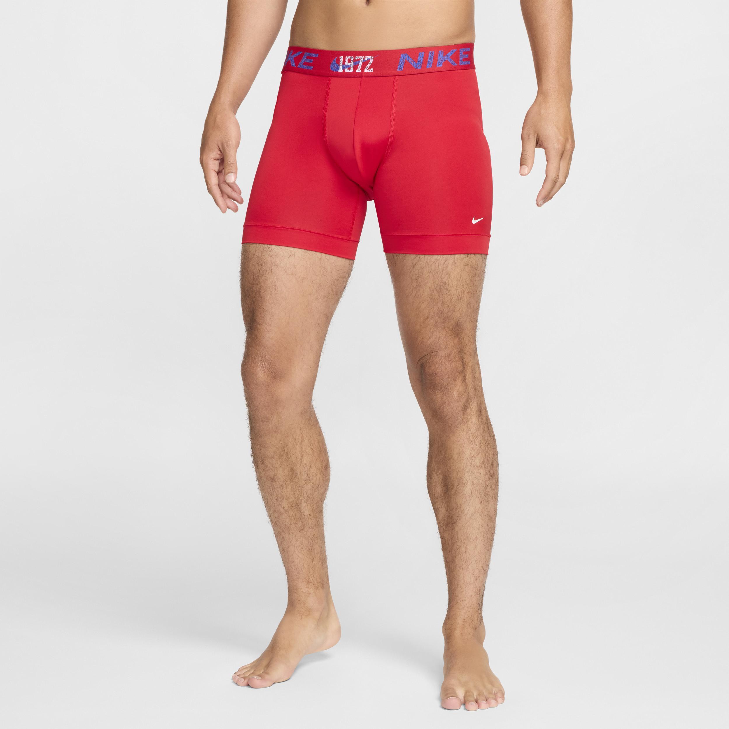 Nike Mens Dri-FIT Essential Micro Boxer Briefs (3-Pack) Product Image