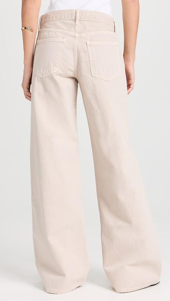 AGOLDE Clara Low Rise Baggy Flare Jeans | Shopbop Product Image