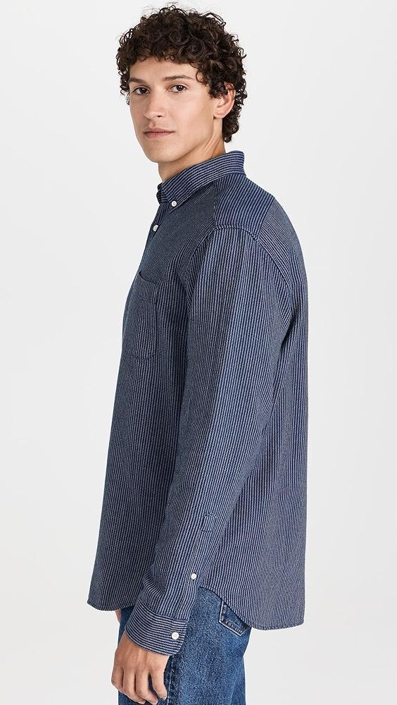 Taylor Stitch Jack Roped Indigo Shirt | Shopbop Product Image