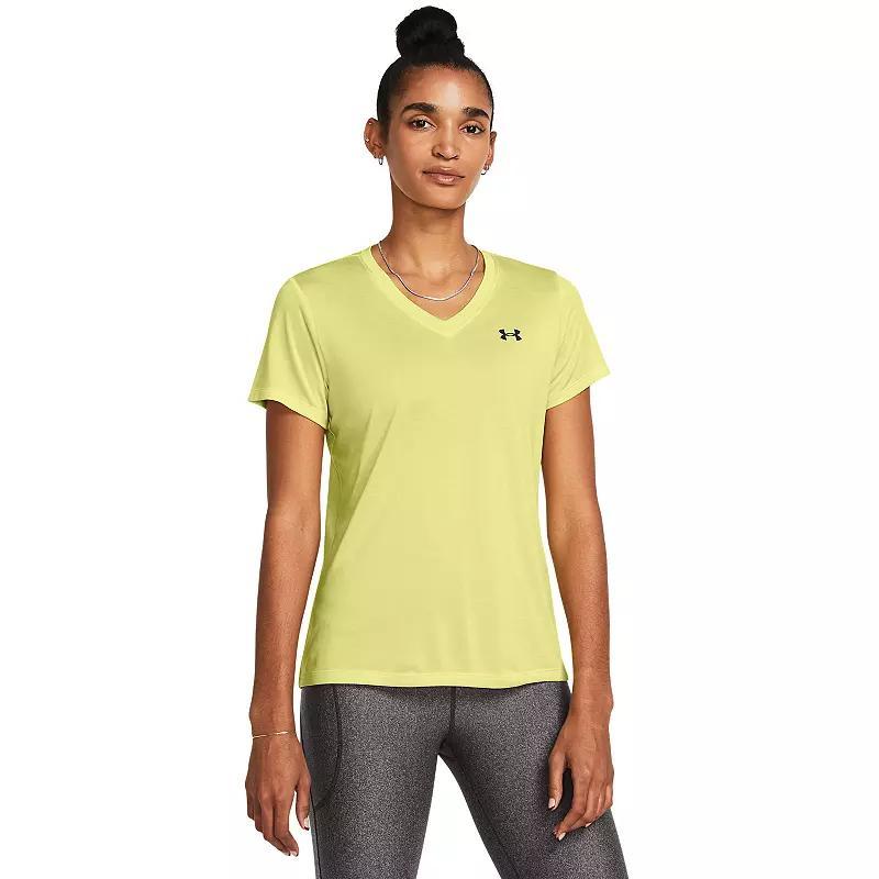 Womens UA Tech Twist V-Neck Short Sleeve Product Image