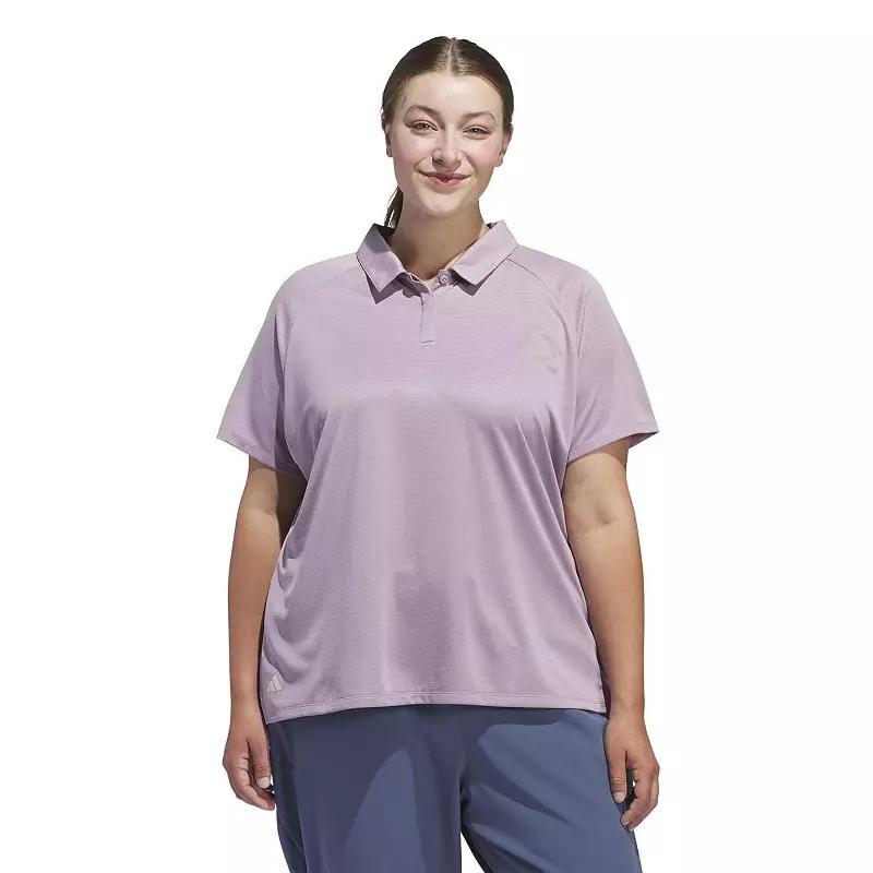 Plus Size adidas Ultimate365 HEAT.RDY Golf Polo, Womens Product Image