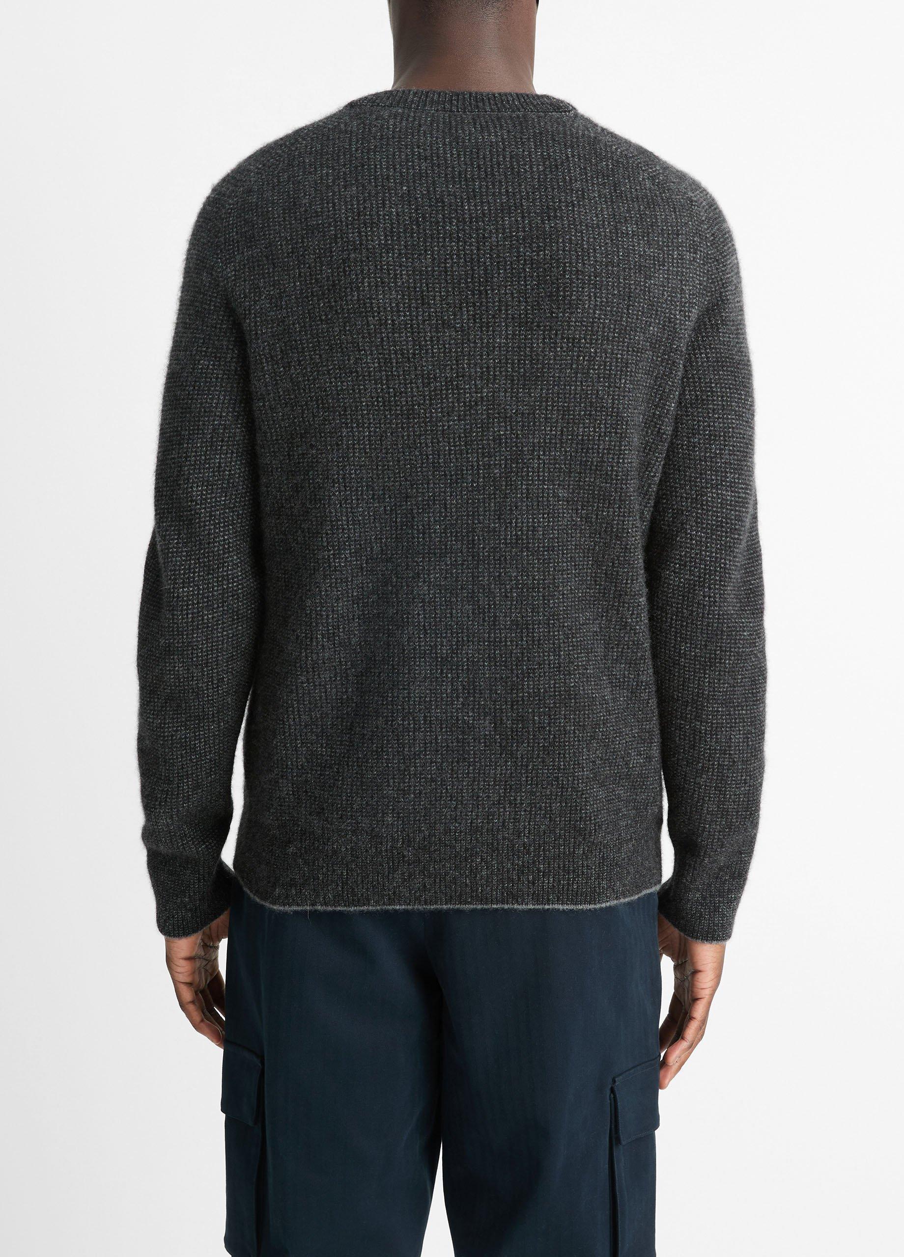 Plush Cashmere Thermal Crew Neck Sweater Product Image