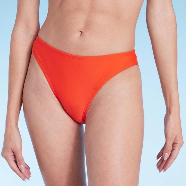 Womens Low-Rise Cheeky Bikini Bottom - Shade & Shore Product Image