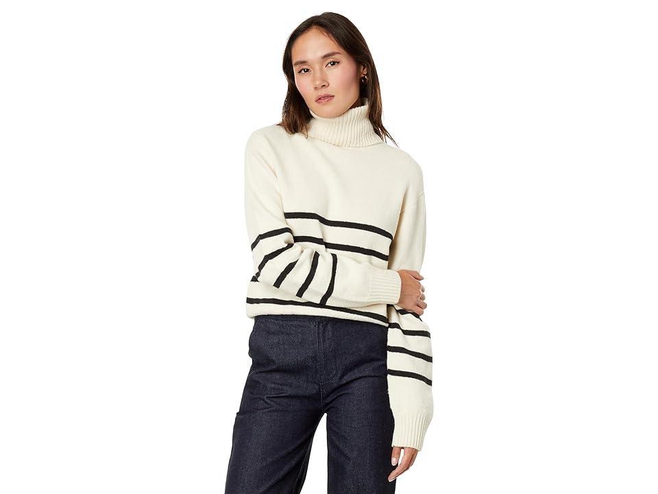 AG Jeans Bellona Sweater (Ivory Dust/True Black) Women's Clothing Product Image