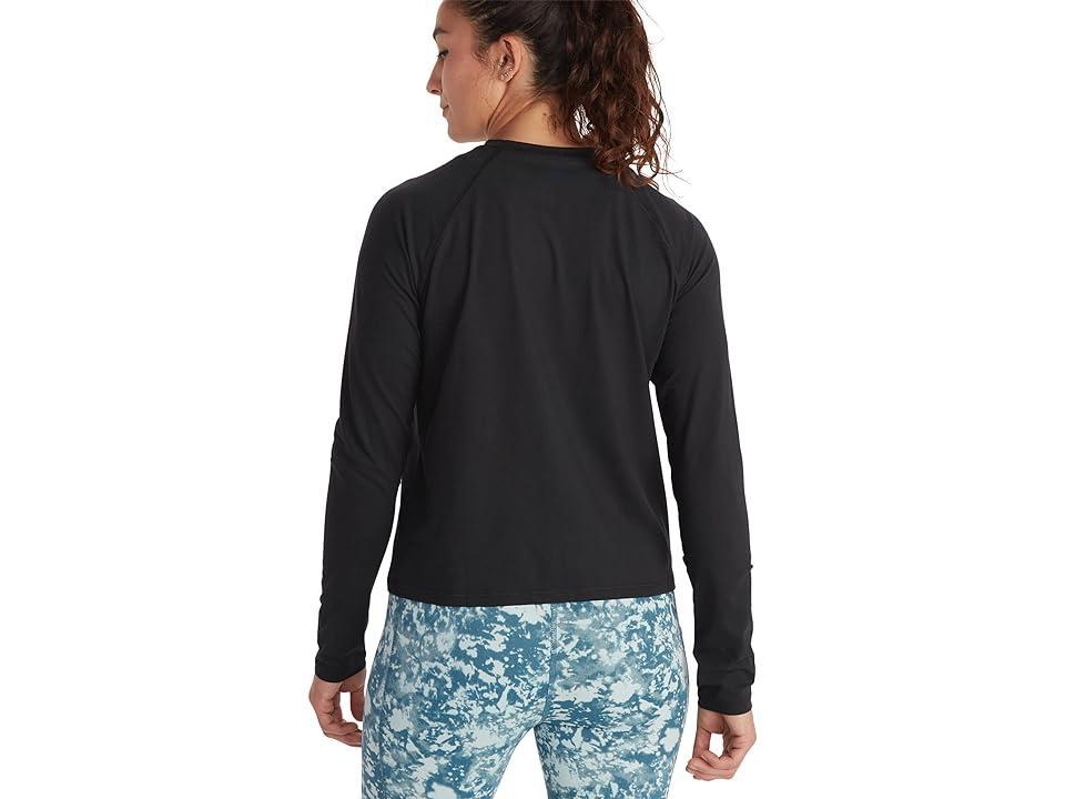 Marmot Windridge Long Sleeve (Black) Women's Clothing Product Image