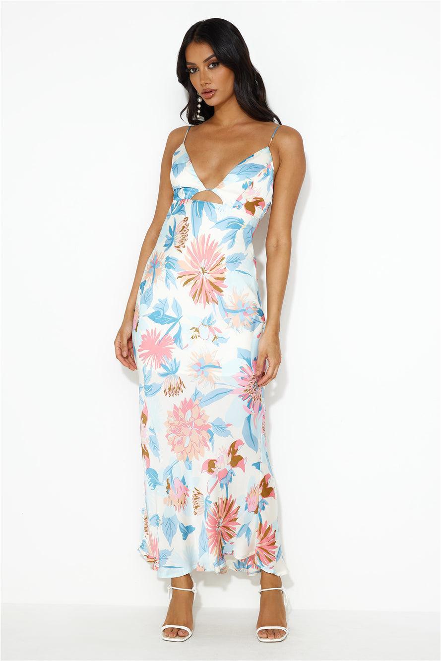 Her Own Skin Maxi Dress Blue product image