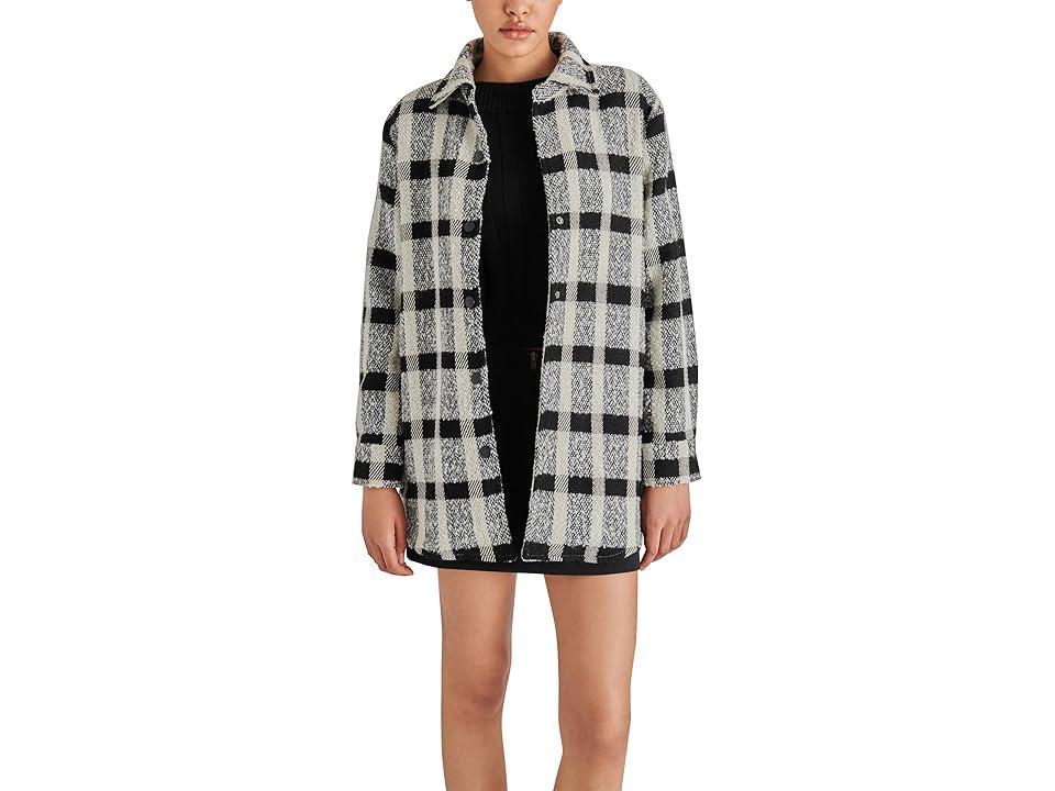 Steve Madden Eldridge Plaid Shirt Jacket Product Image