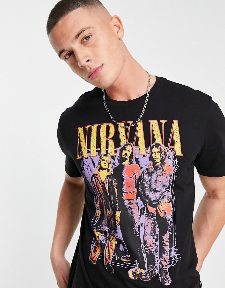Only & Sons t-shirt with Nirvana print Product Image