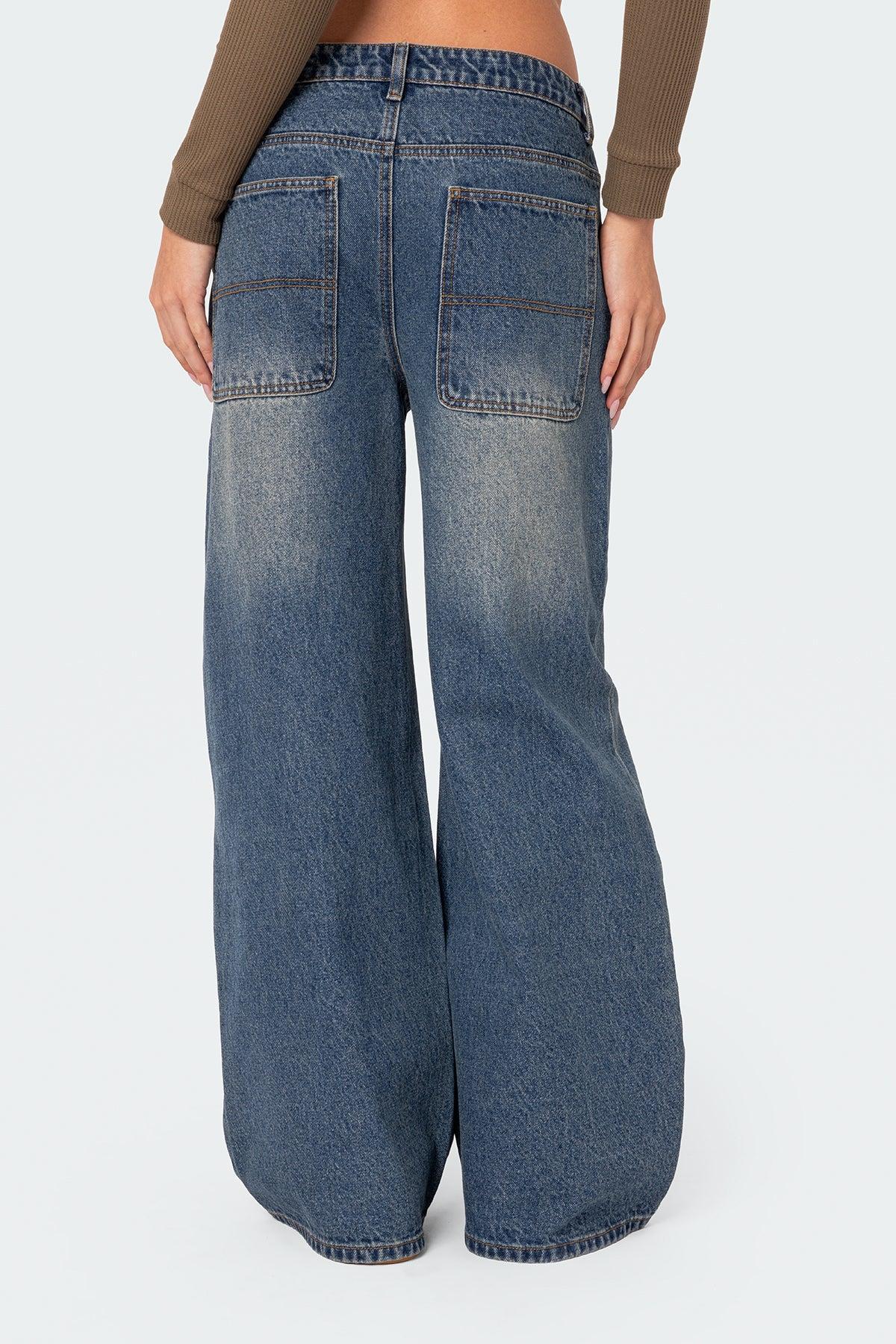 Super Baggy Wide Leg Jeans Product Image