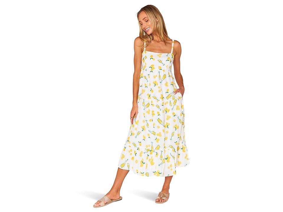 Show Me Your Mumu Summer Fling Midi Dress (Limoncello Embroidery) Women's Dress product image