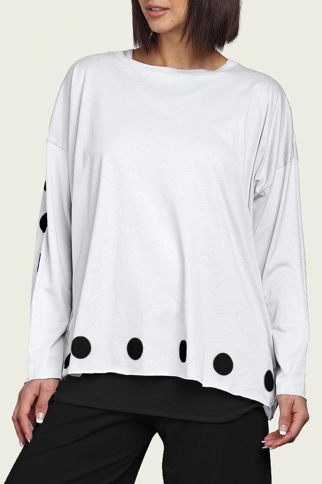 Polka Dot Boxy Tee Product Image