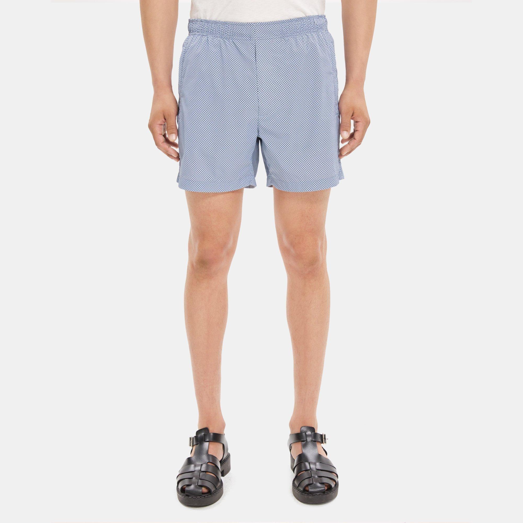 Stretch Nylon Swim Trunks | Theory Outlet Product Image