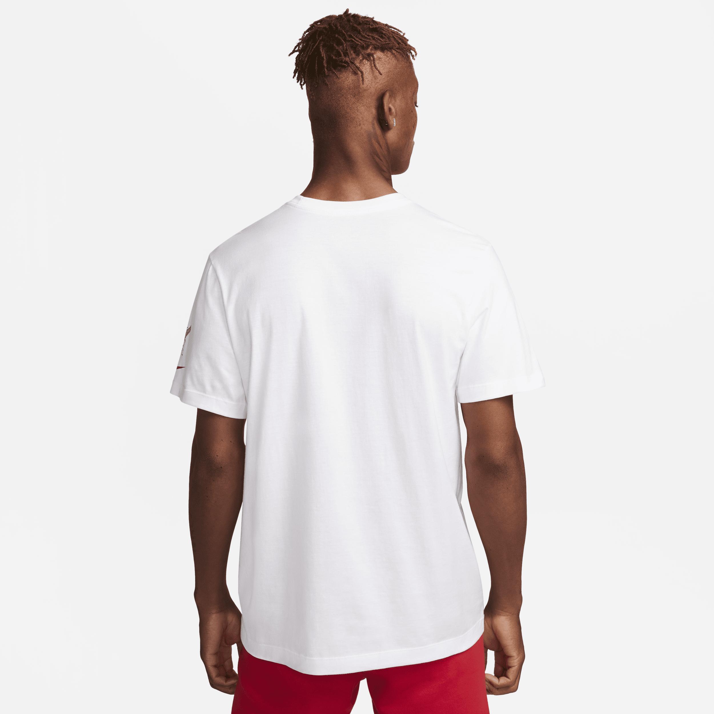 Mens Nike White Liverpool Just Do It T-shirt Product Image