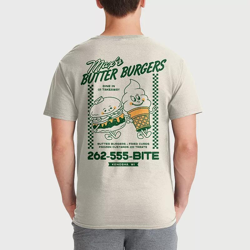 Mens Maxs Butter Burgers Graphic Tee Product Image