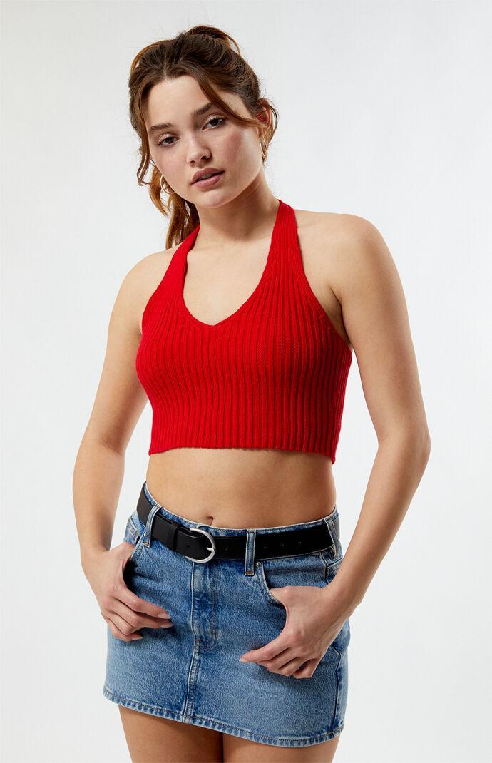 Women's Pixie Knit Halter Top Product Image