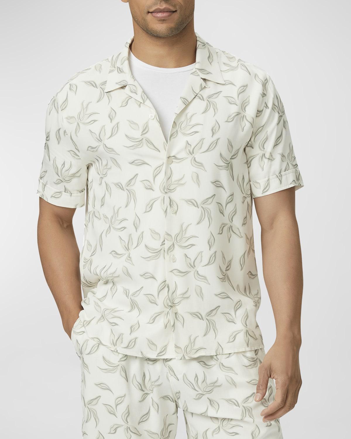 Men's Landon Printed Camp Shirt Product Image