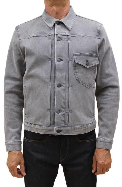 HIROSHI KATO Mens Stretch Denim Jacket Product Image