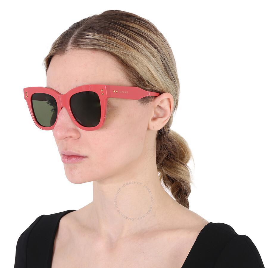 Green Square Ladies Sunglasses Gg1082s 004 52 Product Image