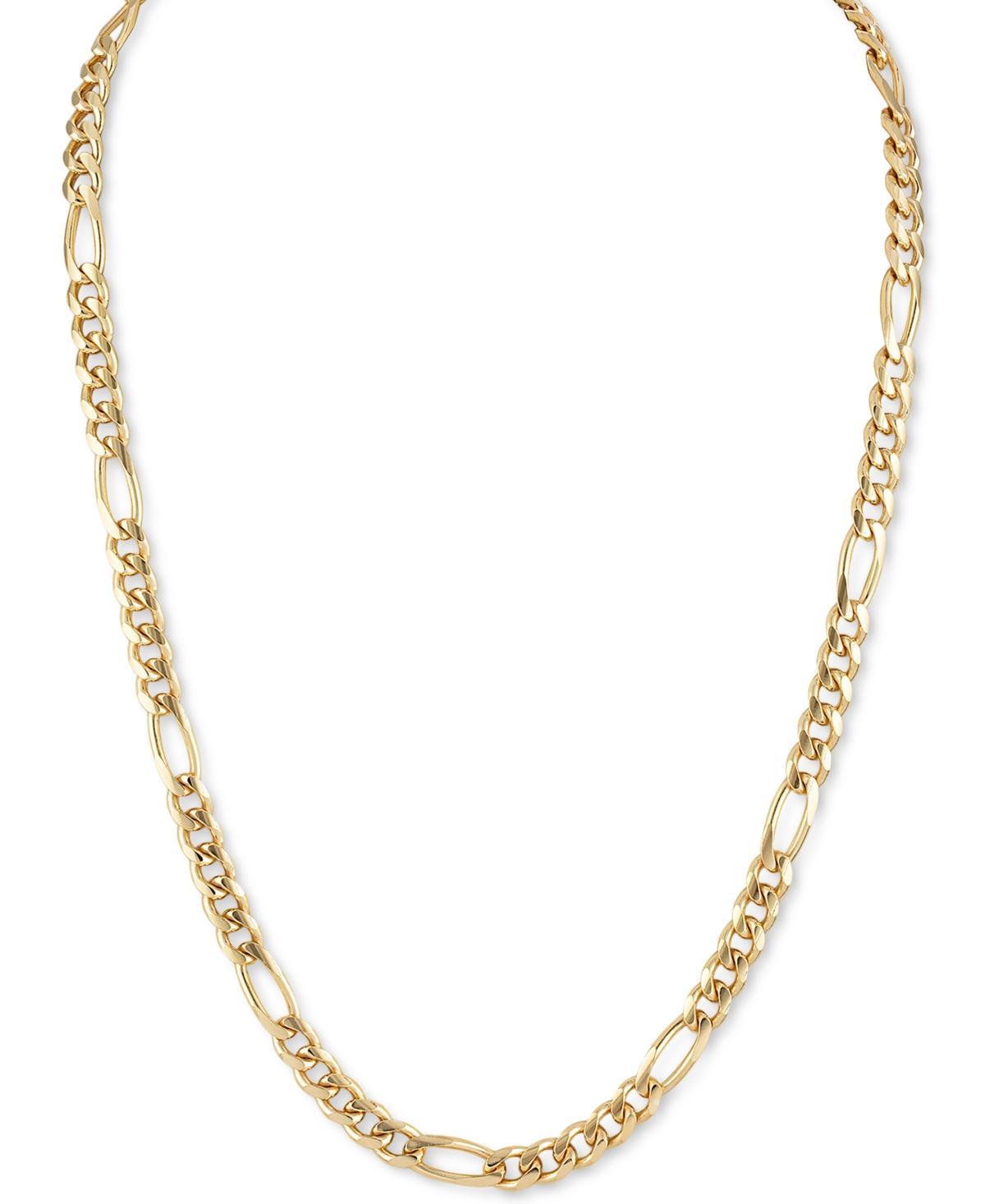 Esquire Mens Jewelry Cuban Figaro Link 22 Chain Necklace, Created for Macys Product Image