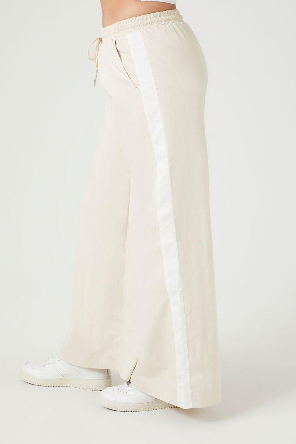 Side-Striped Wide-Leg Pants | Forever 21 Product Image