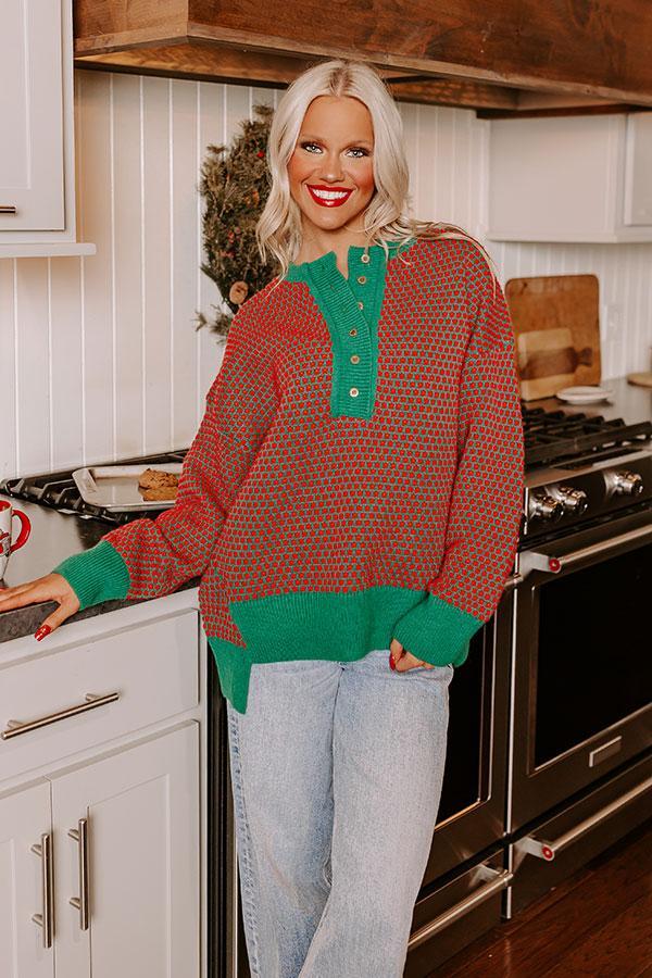 Feeling Festive Knit Sweater Product Image