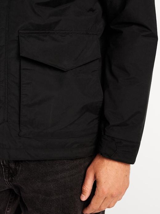 Water-Resistant Tech Utility Jacket Product Image