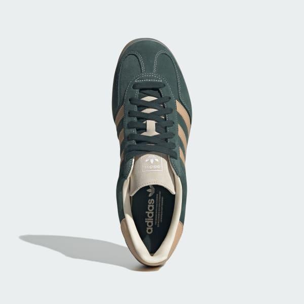 adidas Gazelle Indoor Shoes Shadow Green M 12 / W 13 Mens Product Image