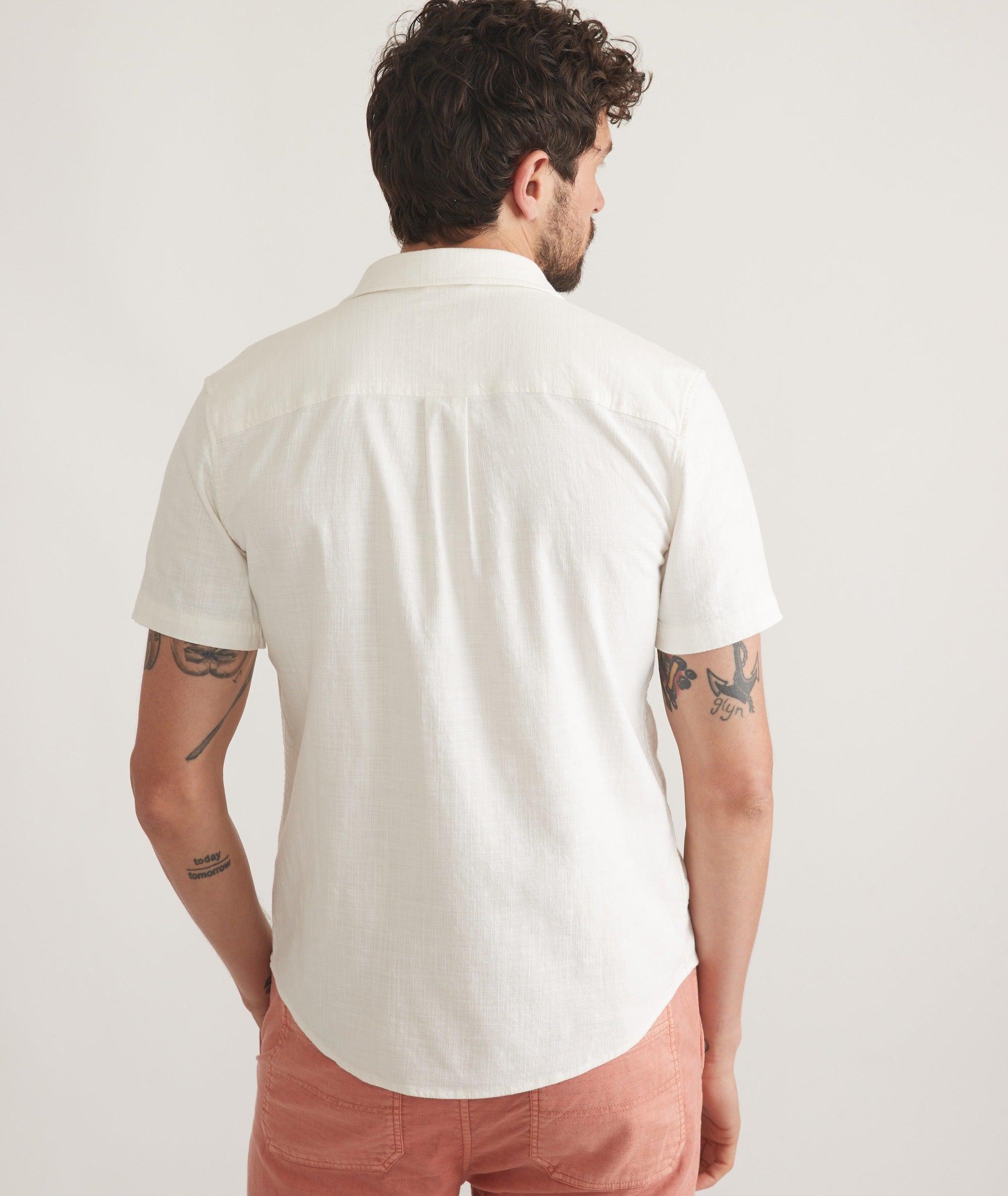 Stretch Selvage Short Sleeve Shirt Product Image