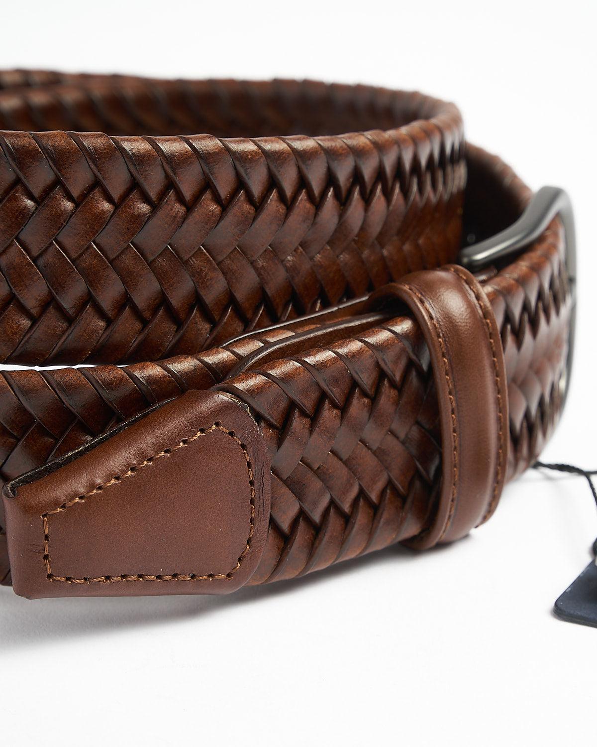 Anderson's Stretch Leather Braided Belt Product Image