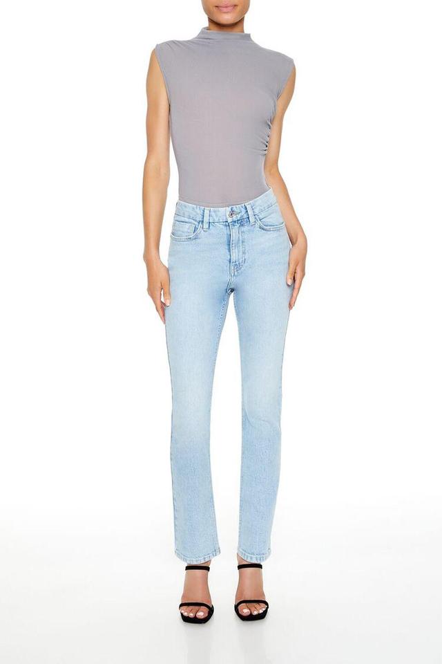 Sleeveless Mock Neck Bodysuit | Forever 21 Product Image