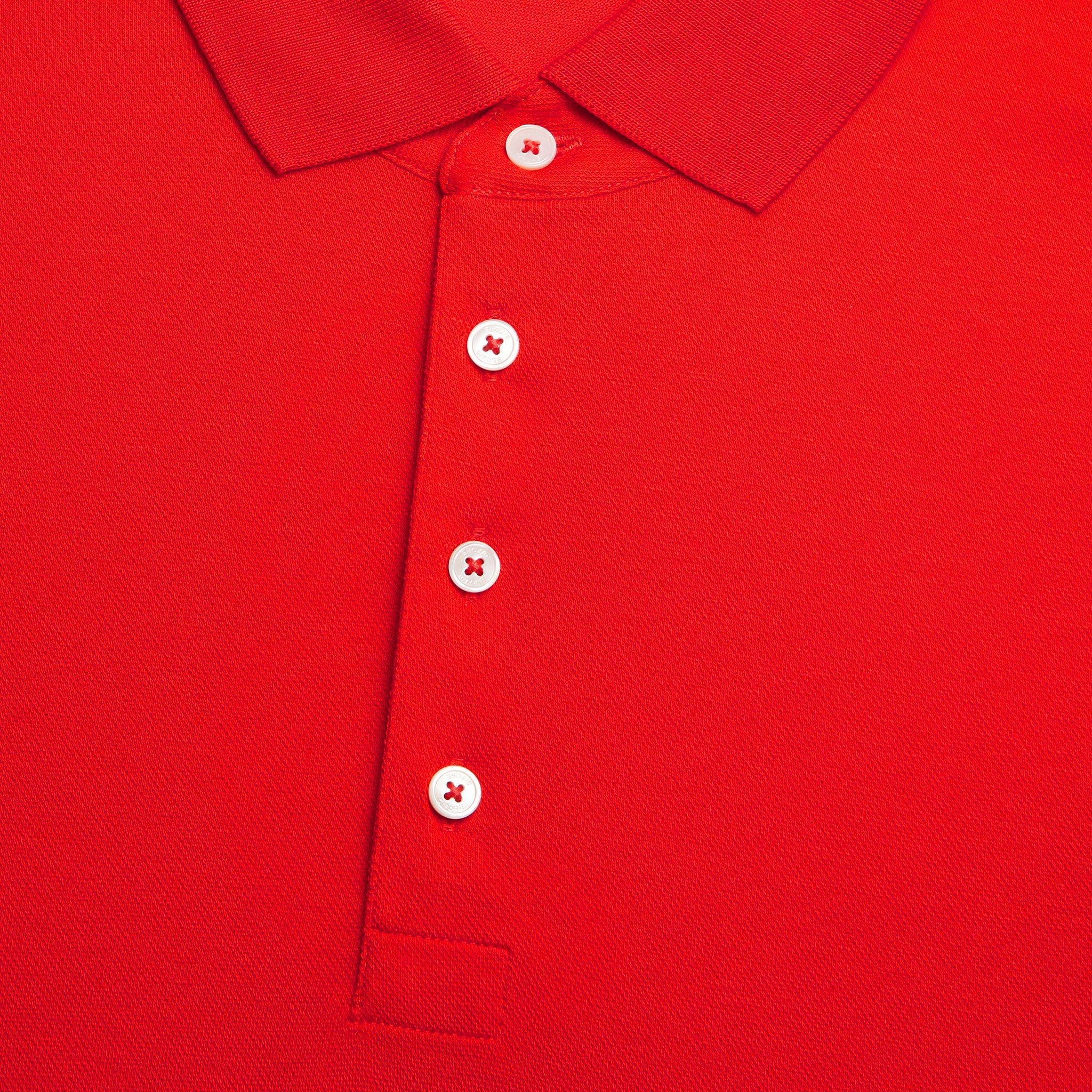 TECHNICAL COTTON BLEND POLO Product Image