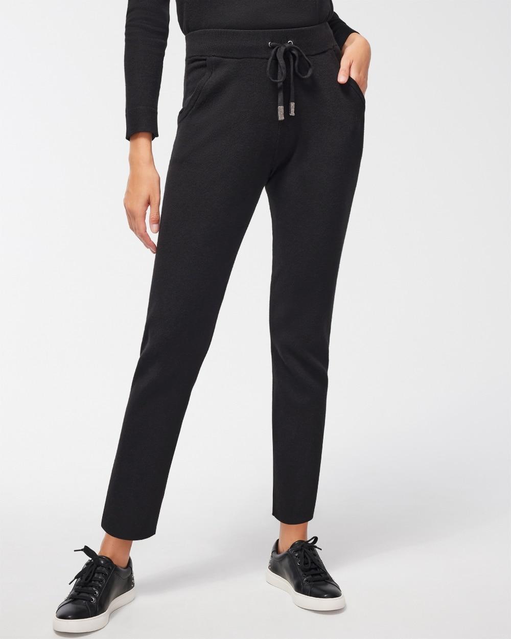 Women's Luxe Cashmere Blend Ankle Pants Product Image