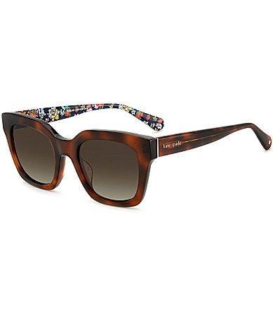 kate spade new york camryns 50mm gradient polarized square sunglasses Product Image