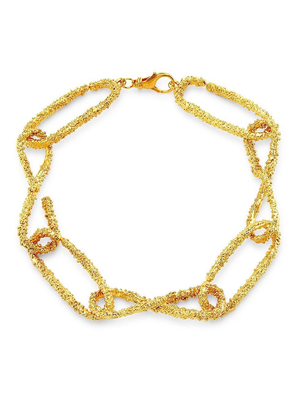 Womens The Rocky Road 24K-Gold-Plated Choker Product Image