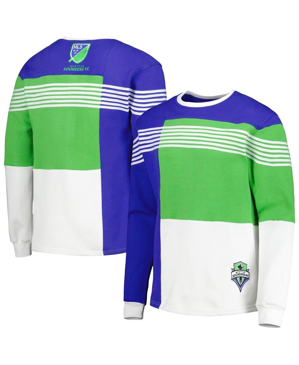 Mens Seattle Sounders FC Logo Pullover Sweatshirt Product Image