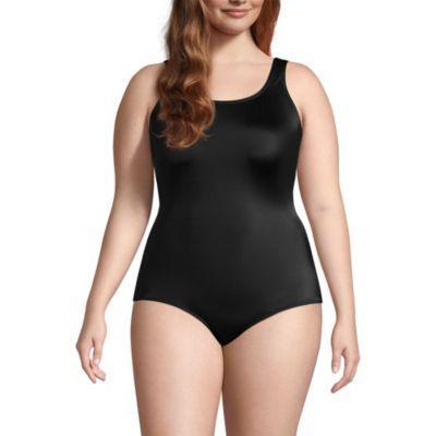 Plus Size Mastectomy Tugless One Piece Swimsuit Soft Cup Product Image