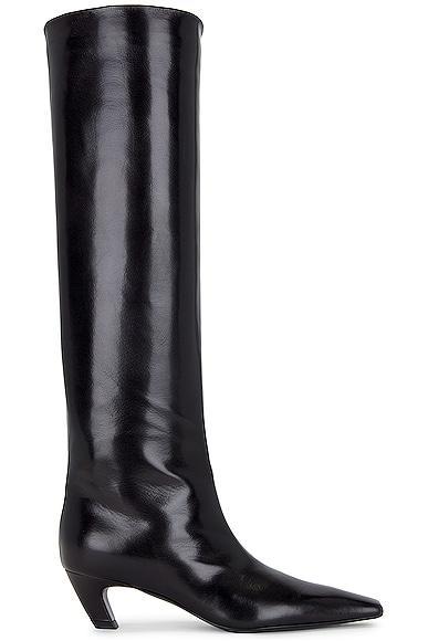 Davis Slouchy Leather Knee Boots Product Image