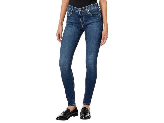 AG Jeans Farrah High-Waisted Skinny in Queens (Queens) Women's Jeans Product Image