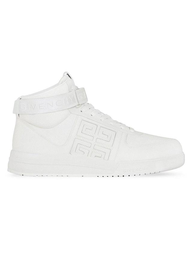 Mens G4 High Top Sneakers In Leather Product Image