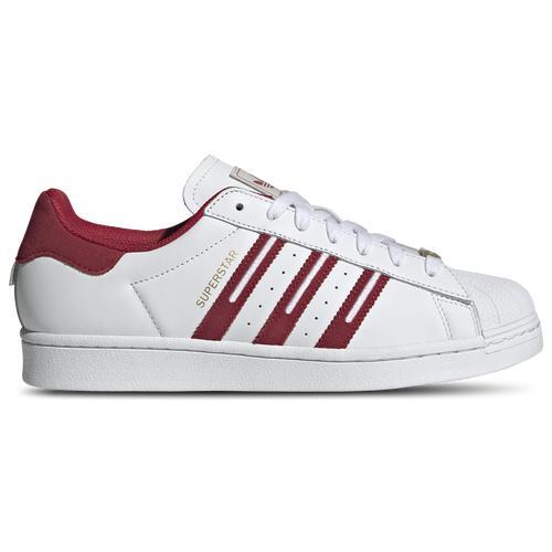 adidas Originals Mens adidas Originals Superstar Casual Sneaker - Mens Basketball Shoes Better Scarlet/White/White Product Image