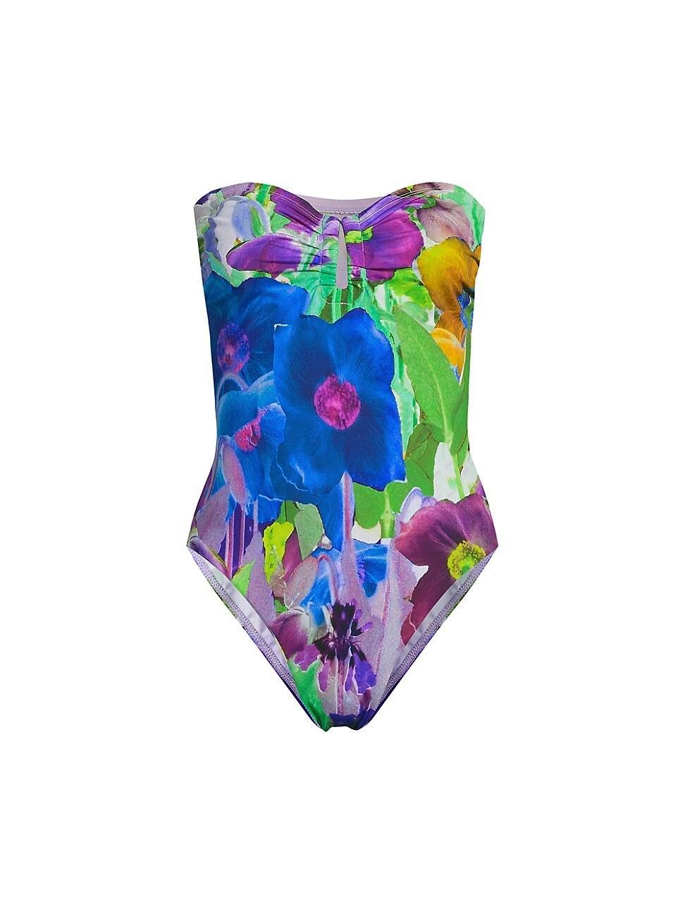 Womens Hailey Floral One-Piece Swimsuit Product Image